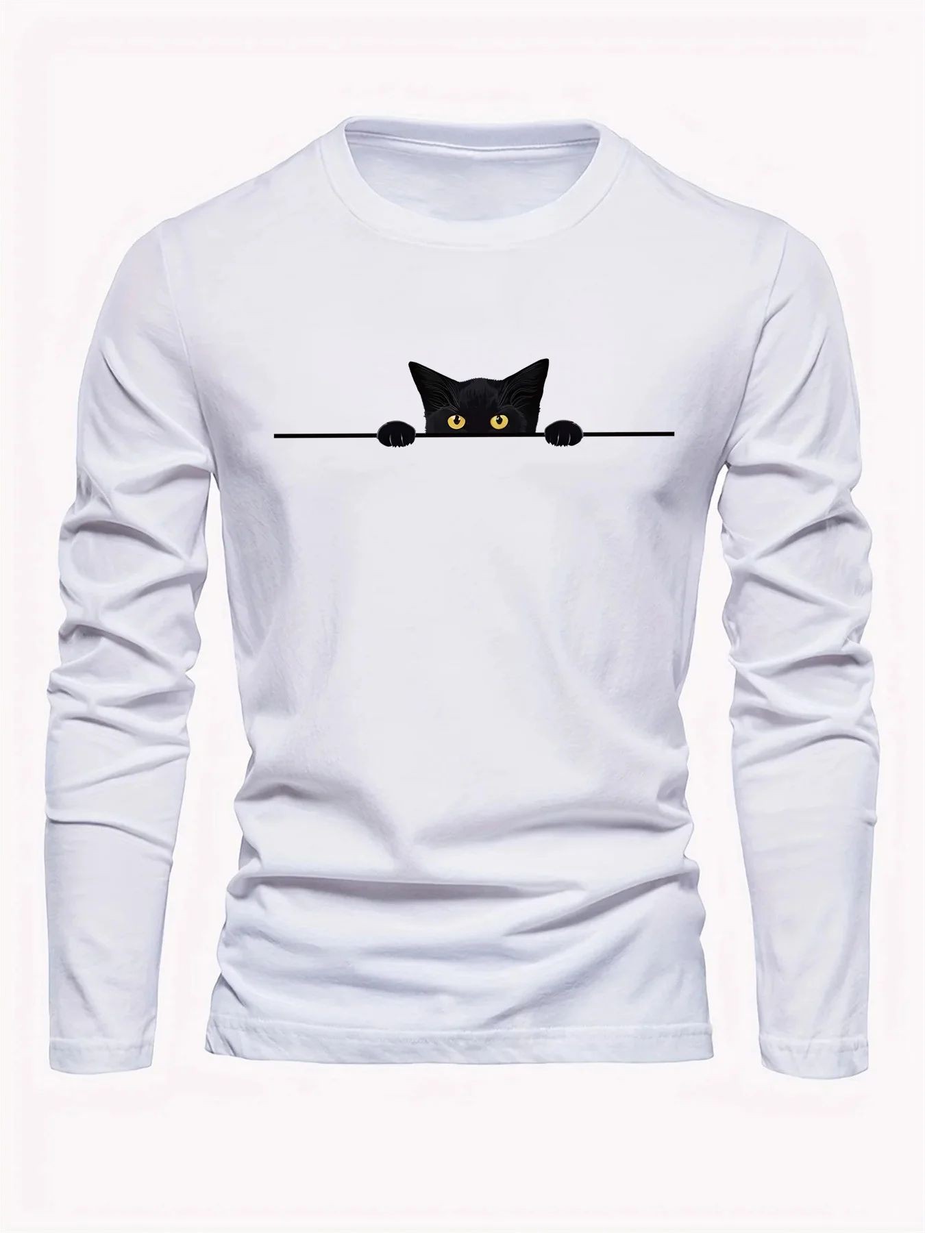 Street Fashion Men 2025 - Nieuw heren T-shirt met lange mouwen