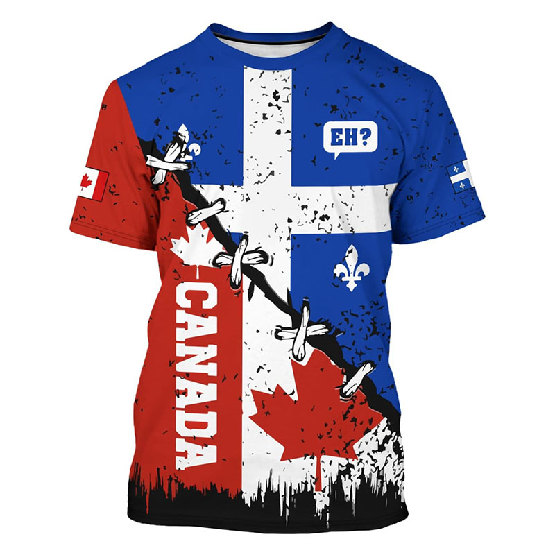 2025 Mode Nieuwe Canada T-shir - Street Fashion Canada recensie en prijs