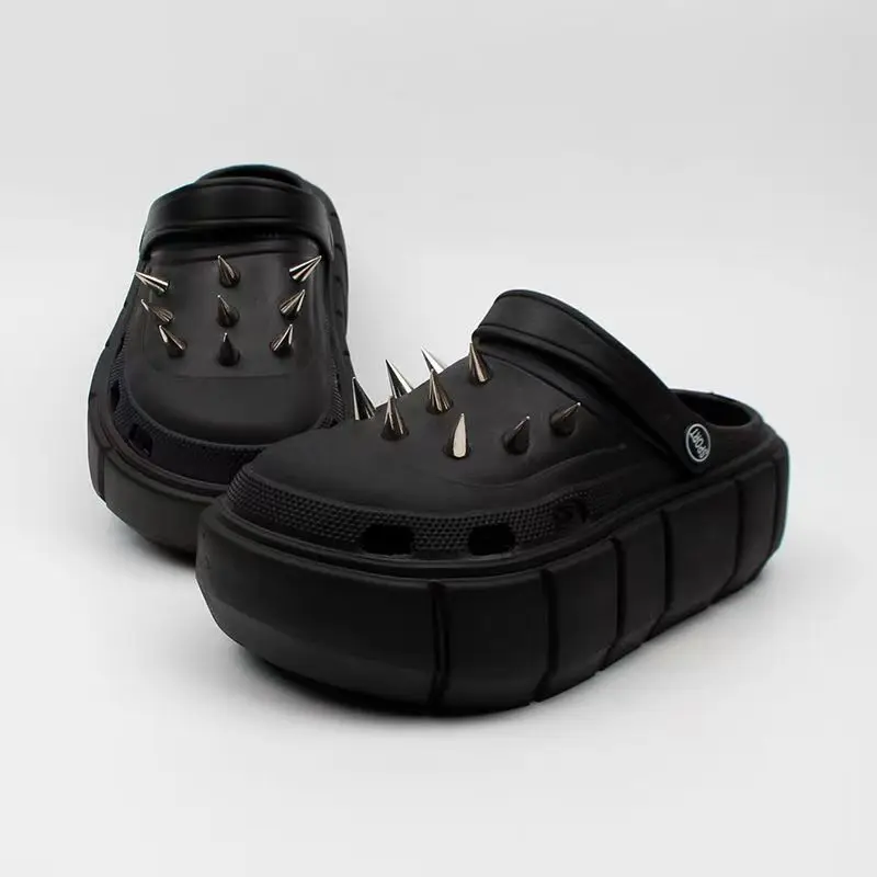 Y2K-stijl klinknagelgat schoen - Street Fashion Y2K recensie en prijs